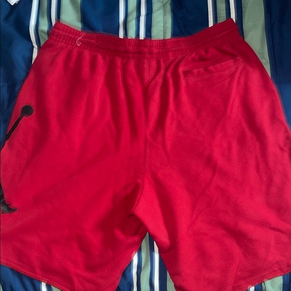 Jordan Athletic Shorts Red and Black - Picture 5 of 6